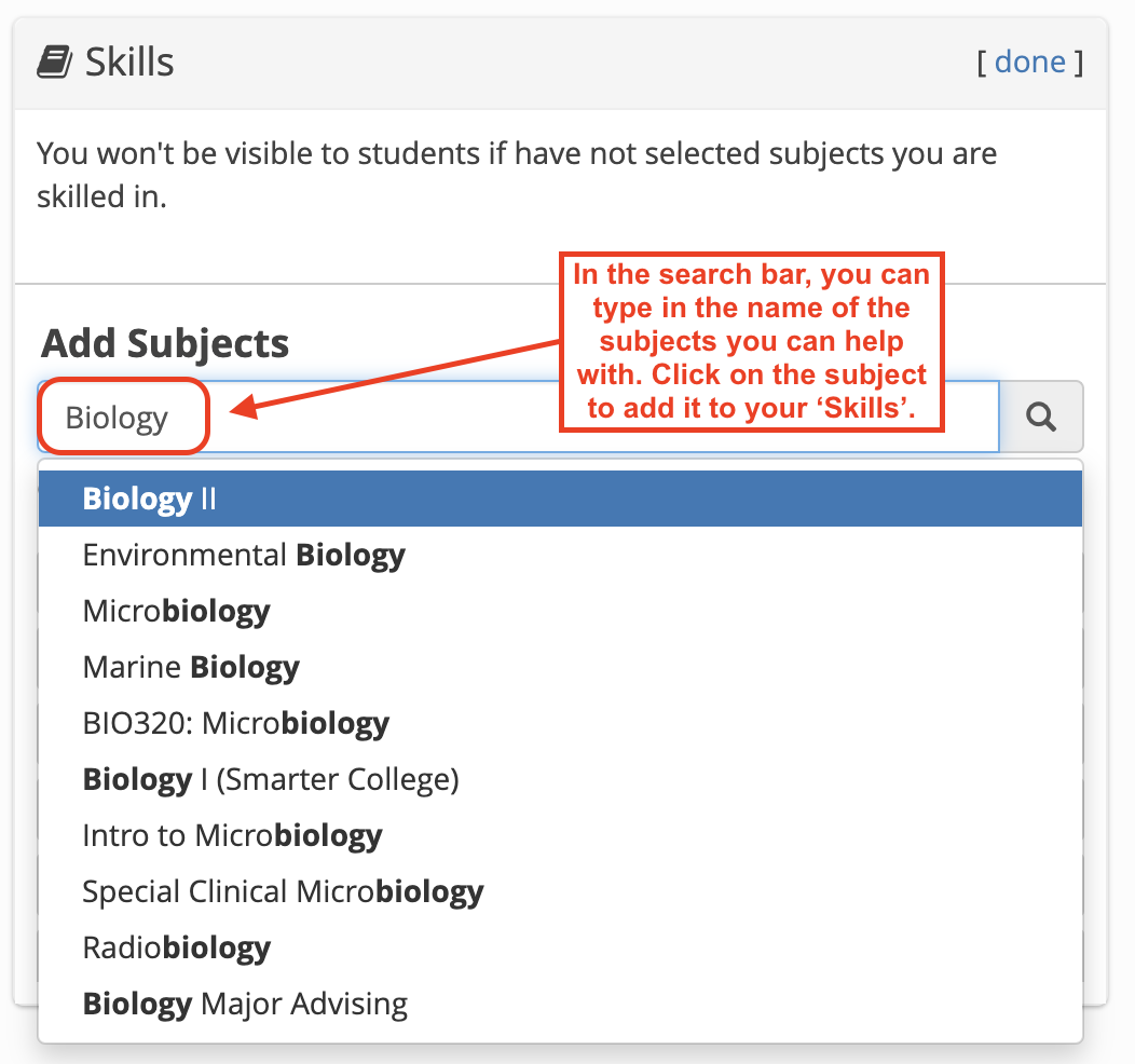 campus tutor - set up tutor profile - search course.png