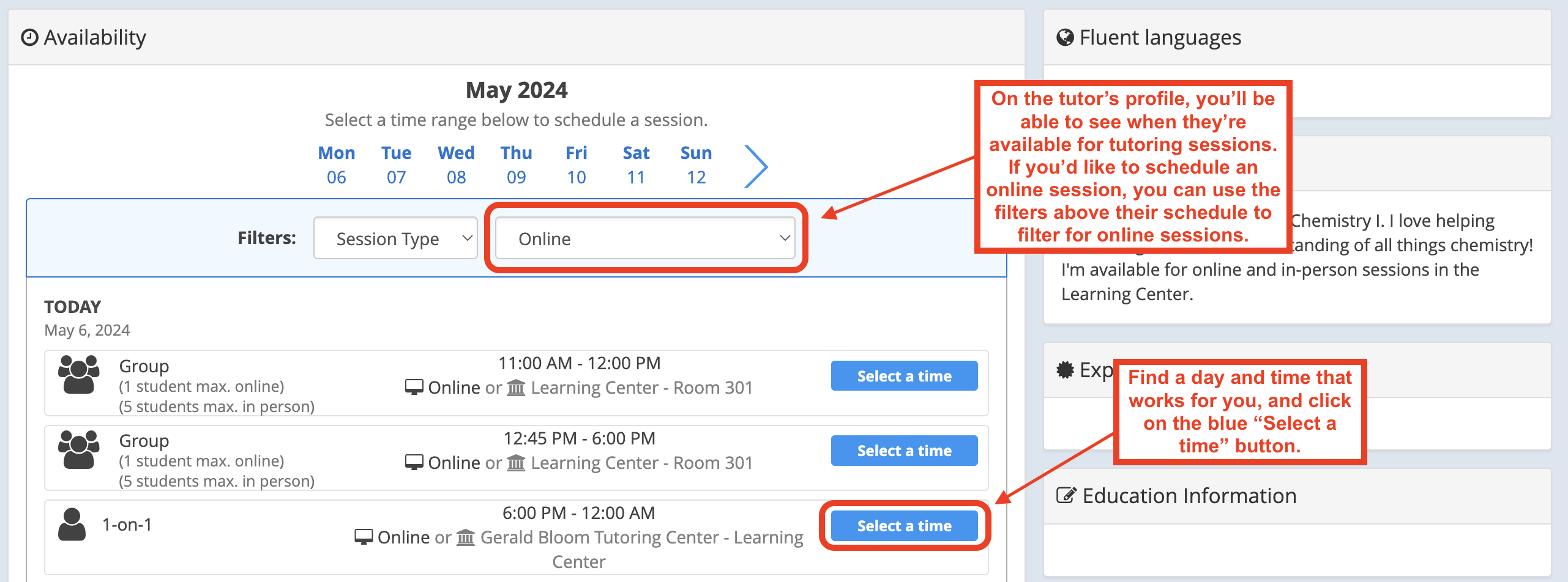Students - Schedule Session - Filter for Online Sessions.png