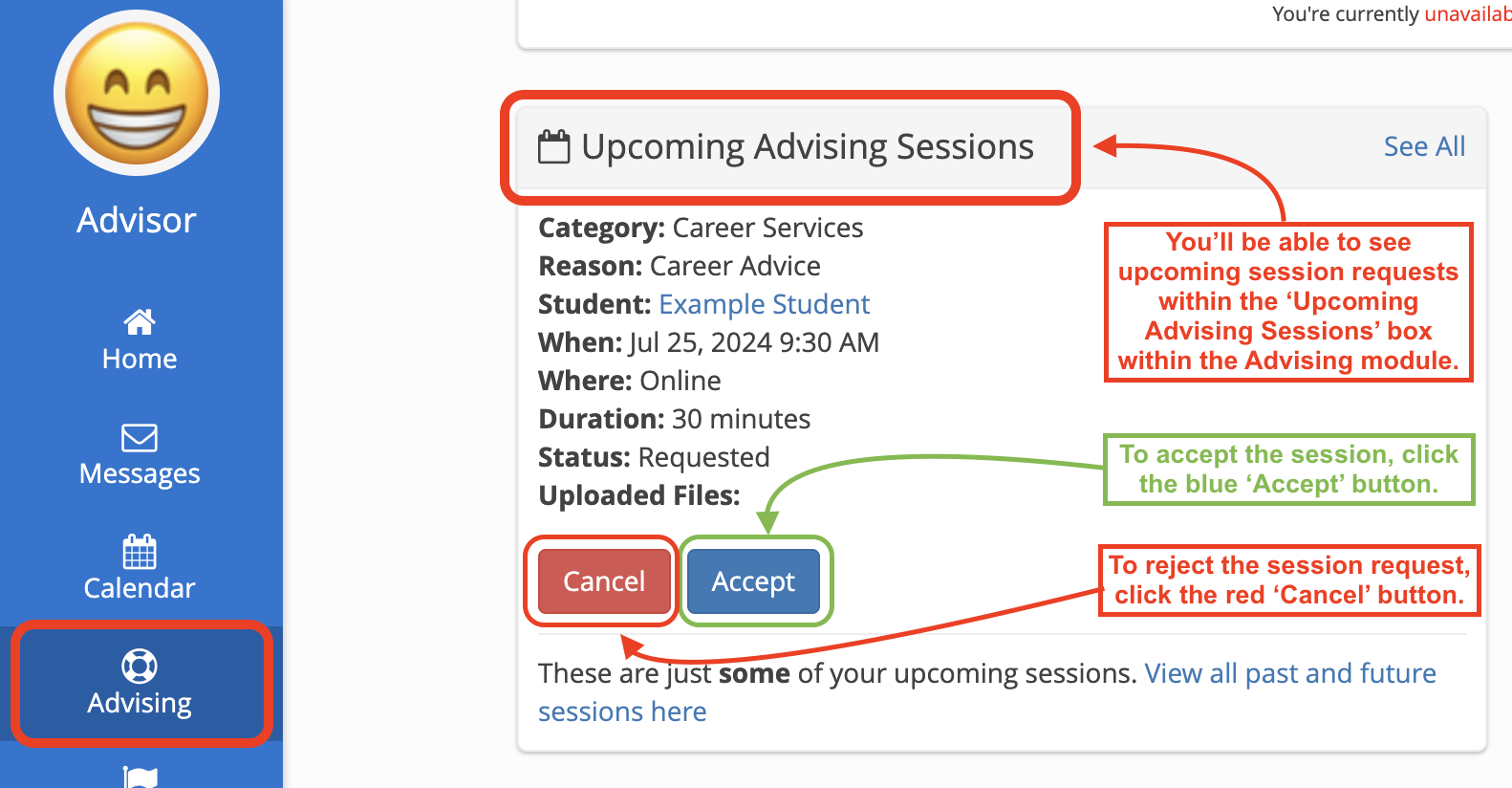 advisors - session request upcoming sessions.png
