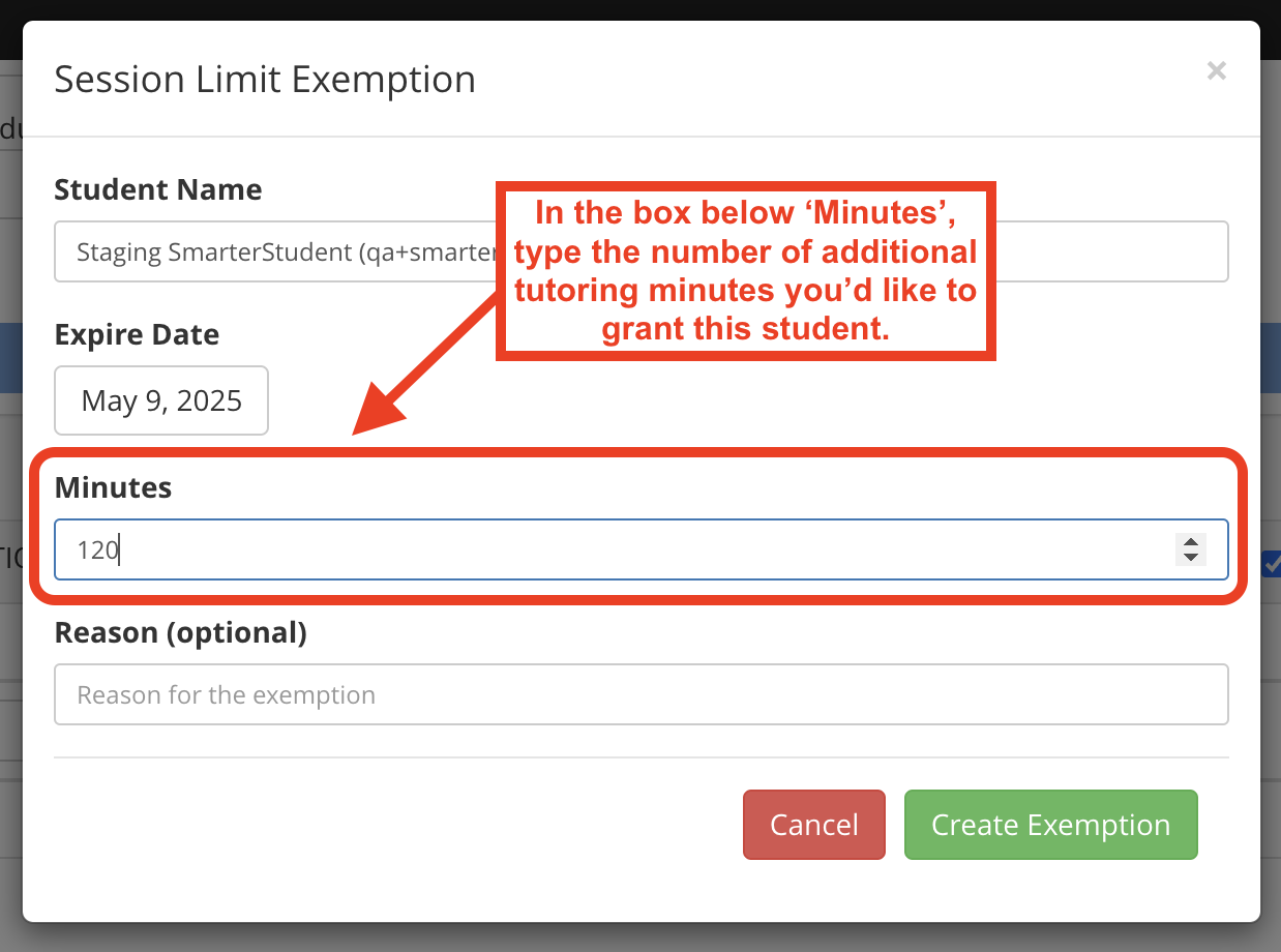 Admins - Session Limit Exemptions - Minutes.png